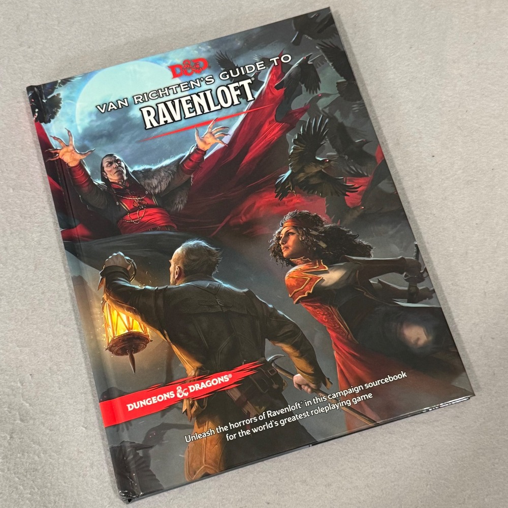 Dungeons & Dragons Van Richten's Guide to Ravenloft Sourcebook Hardcover Horror